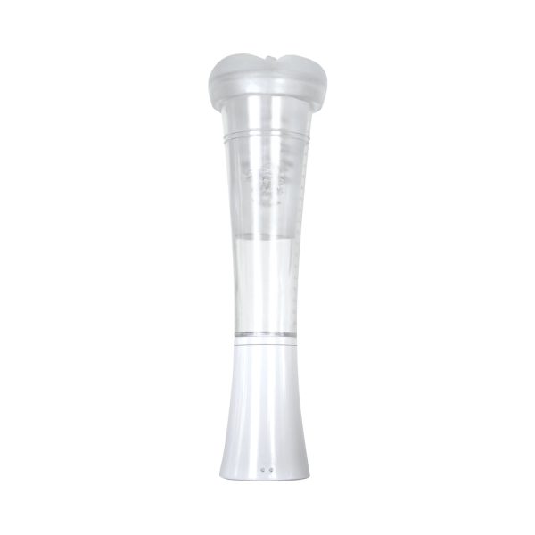 Zero Tolerance Sucking Good Rechargeable Vibrating Vacuum Pump Stroker Clear/White - Image 5