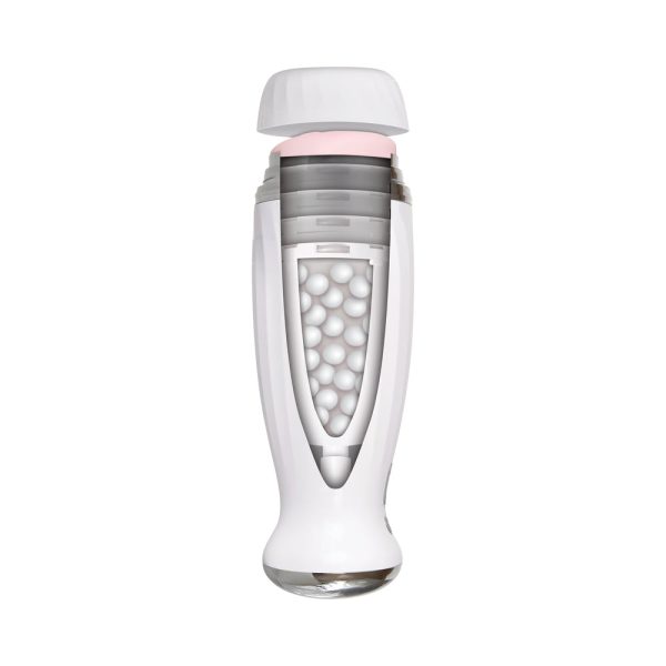 Zero Tolerance Rechargeable Thrusting Stroker With Movie Download White - Image 5
