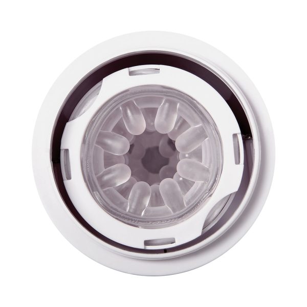 Zero Tolerance Rechargeable Thrusting Stroker With Movie Download White - Image 9