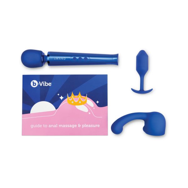 b-Vibe Anal Massage & Education Set Blue - Image 7