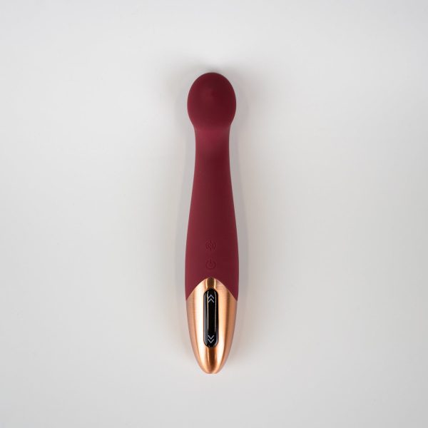 Tethys Touch Panel G-Spot Vibrator Wine Red - Image 2