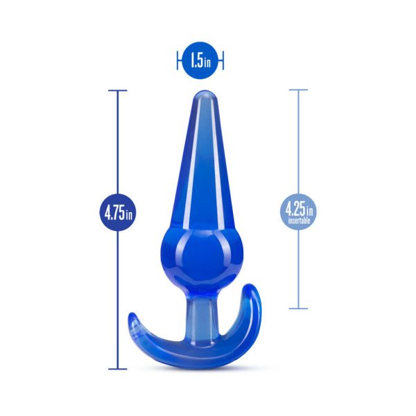 B Yours Anal Plug Large Blue - Image 6