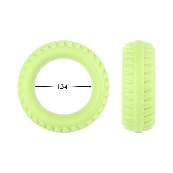 Forto F-12 Liquid Silicone Cockring 35mm Glow - Image 5