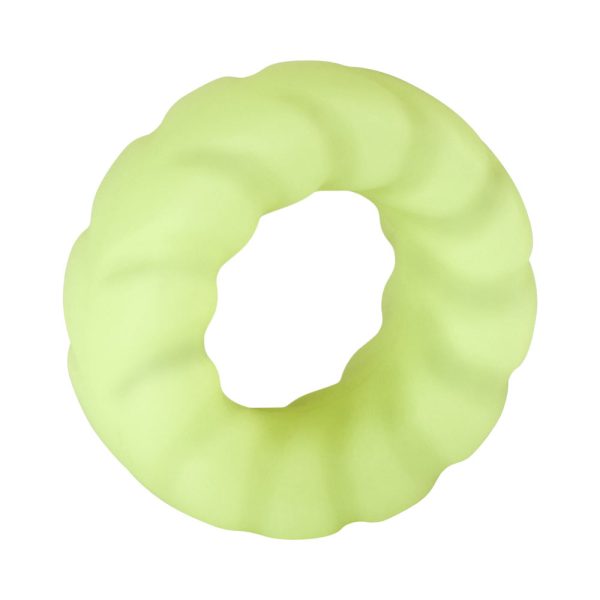 Forto F-25 Liquid Silicone Cockring 23mm Glow - Image 4
