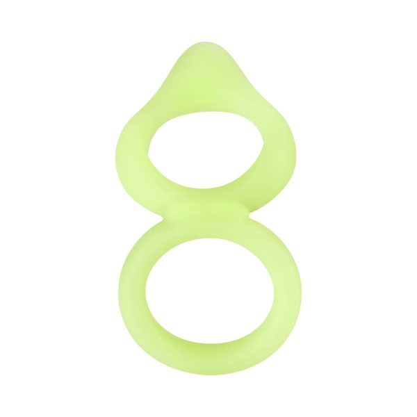 Forto F-88 Liquid Silicone Cock & Ball Ring Glow - Image 2