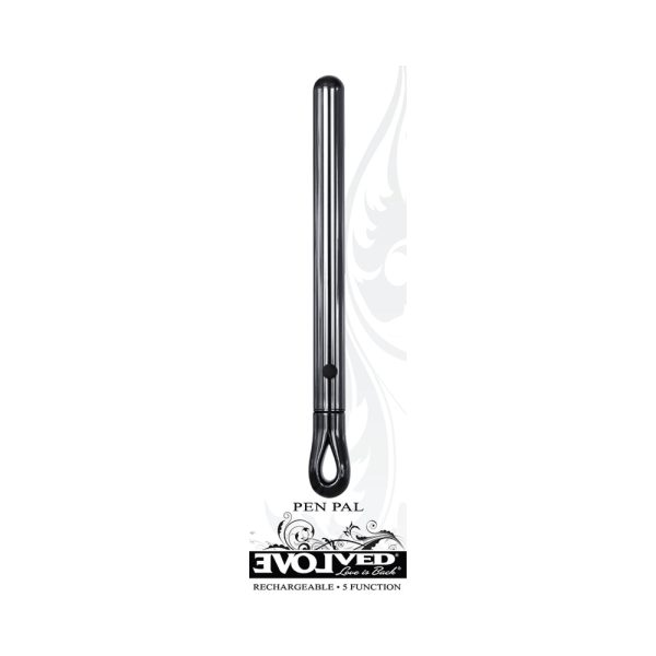 Evolved Pen Pal Rechargeable Metal Pen Vibrator Chrome - Image 8