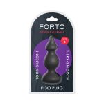 Forto F-30 Pointer Silicone Anal Plug Small Black