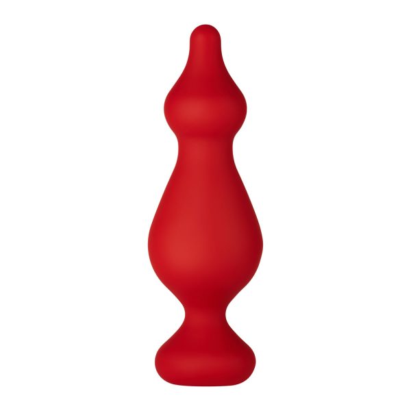 Forto F-30 Pointer Silicone Anal Plug Large Red - Image 2
