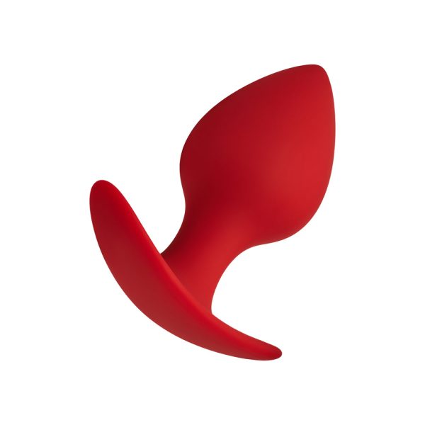 Forto F-60 Spade Silicone Anal Plug Small Red - Image 4