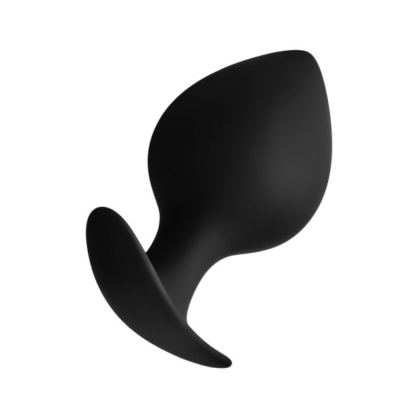 Forto F-60 Spade Silicone Anal Plug Medium Black - Image 4