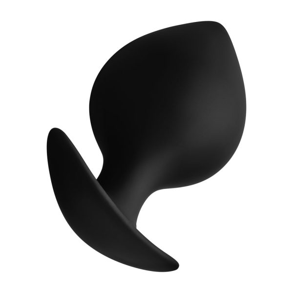 Forto F-60 Spade Silicone Anal Plug Large Black - Image 4
