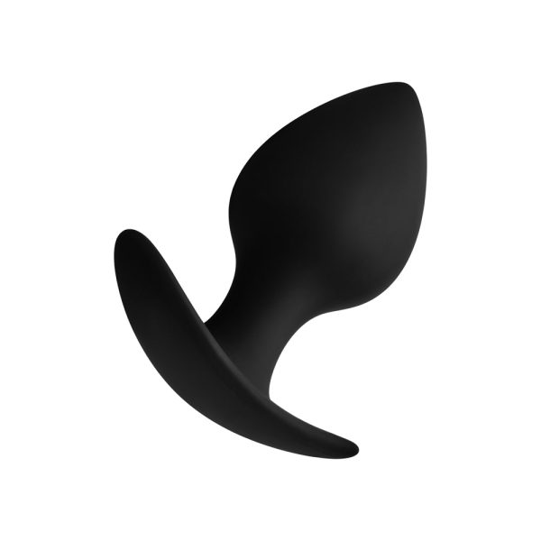 Forto F-63 Rattler Spade Silicone Anal Plug Small Black - Image 4