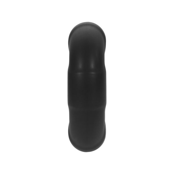 Forto F-33 Liquid Silicone Cockring Medium Black - Image 4