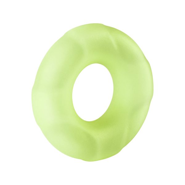 Forto F-33 Liquid Silicone Cockring Medium Glow - Image 4
