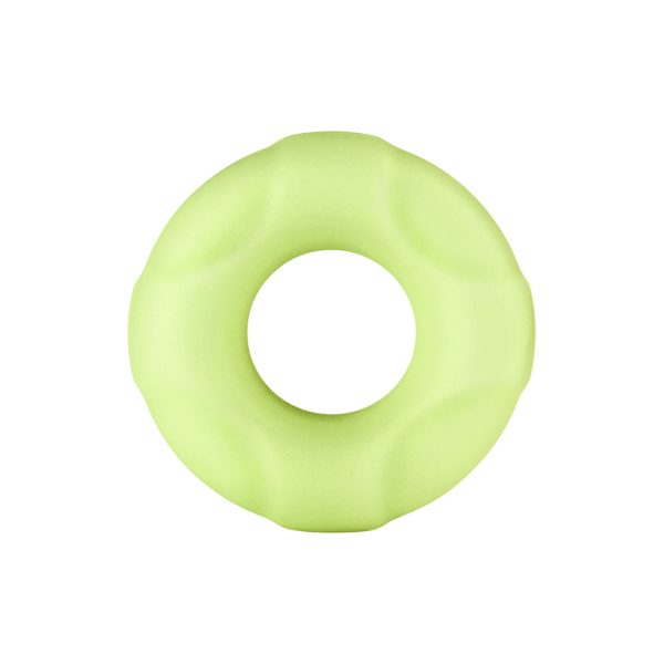 Forto F-33 Liquid Silicone Cockring Small Glow - Image 2