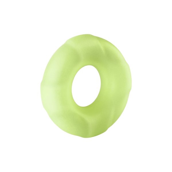 Forto F-33 Liquid Silicone Cockring Small Glow - Image 4