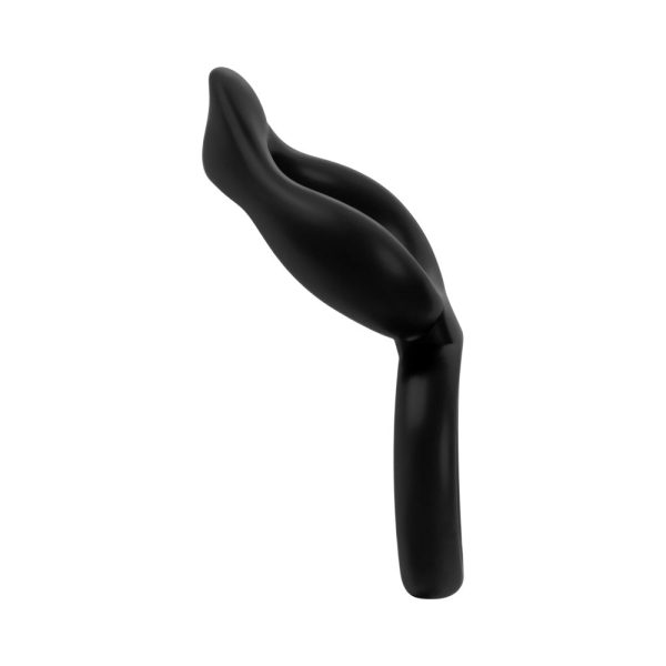 Forto F-88 Liquid Silicone Cock & Ball Ring Black - Image 4