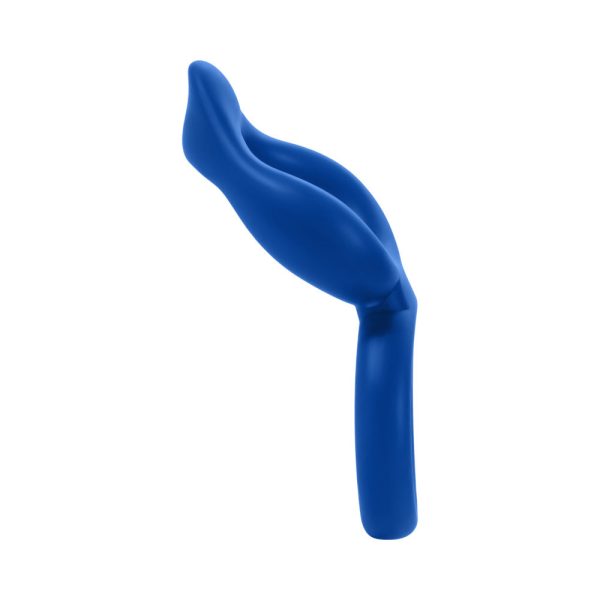 Forto F-88 Liquid Silicone Cock & Ball Ring Blue - Image 4