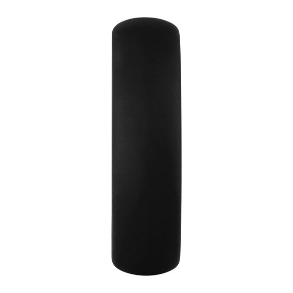 Forto F-64 Wide Liquid Silicone Cockring Large Black - Image 3