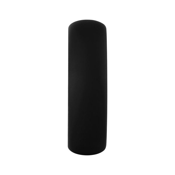 Forto F-64 Wide Liquid Silicone Cockring Medium Black - Image 3