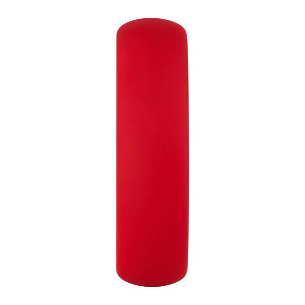 Forto F-64 Wide Liquid Silicone Cockring Large Red - Image 3