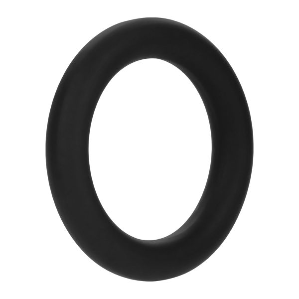 Forto F-61 3-Piece Silicone Cockring Set Black - Image 8