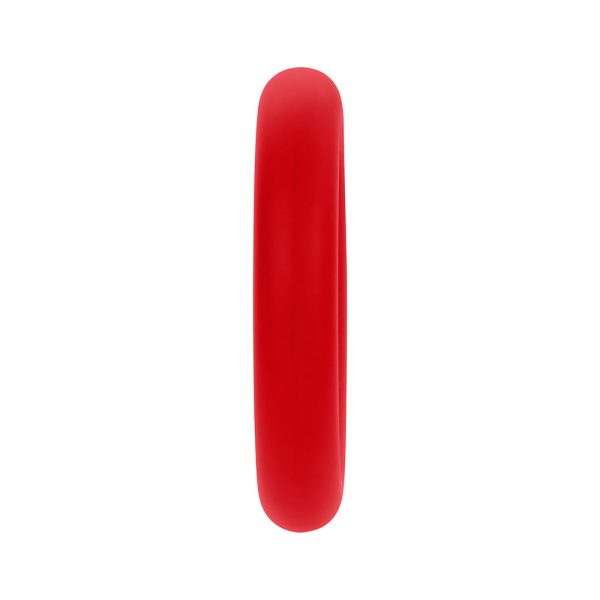 Forto F-61 3-Piece Silicone Cockring Set Red - Image 10