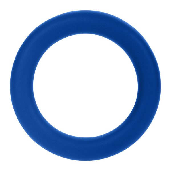 Forto F-61 3-Piece Silicone Cockring Set Blue - Image 6