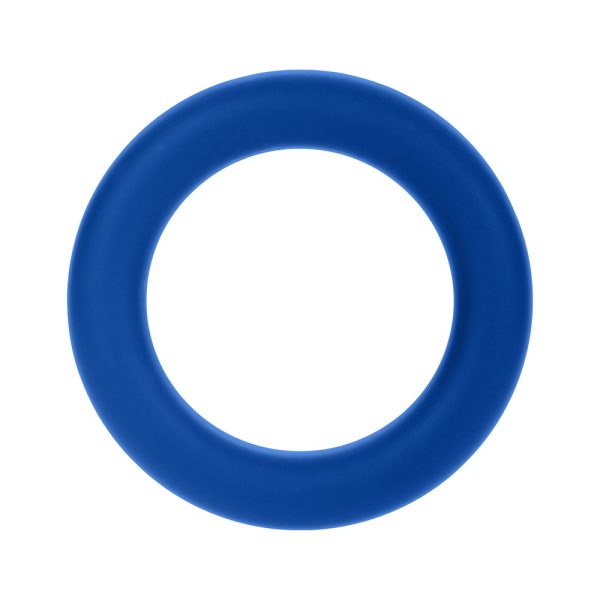 Forto F-61 3-Piece Silicone Cockring Set Blue - Image 9