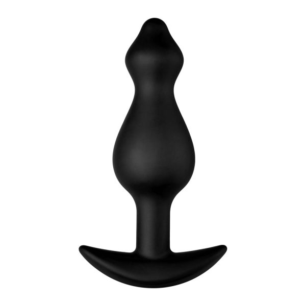 Forto F-78 Pointee Silicone Anal Plug Large Black - Image 2