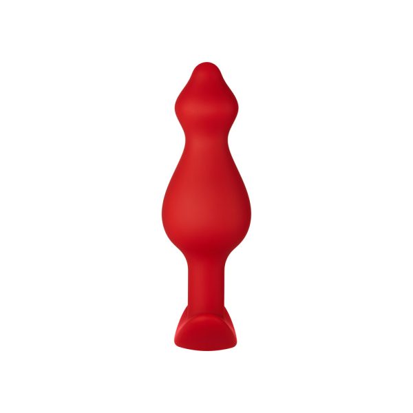 Forto F-78 Pointee Silicone Anal Plug Medium Red - Image 3