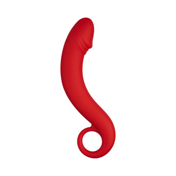 Forto F-19 Silicone Anal Plug Red - Image 2