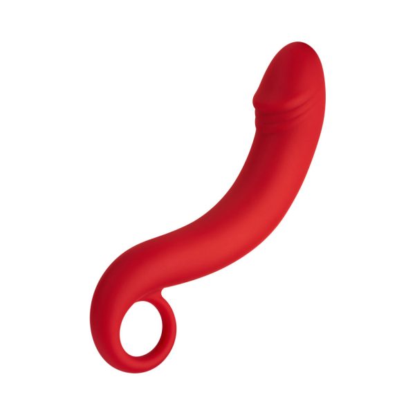 Forto F-19 Silicone Anal Plug Red - Image 4