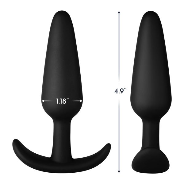 Forto F-31 Silicone Anal Plug Large Black - Image 5