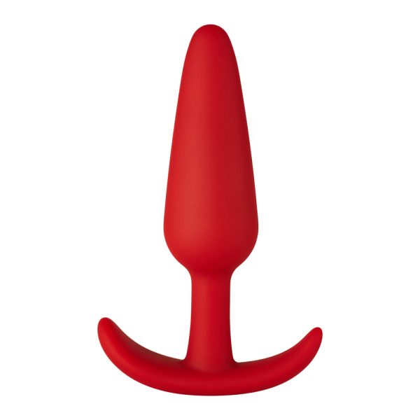 Forto F-31 Silicone Anal Plug Large Red - Image 2
