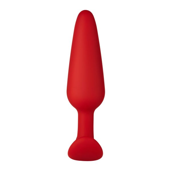 Forto F-31 Silicone Anal Plug Large Red - Image 3