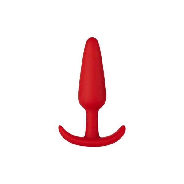 Forto F-31 Silicone Anal Plug Small Red - Image 2