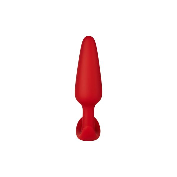 Forto F-31 Silicone Anal Plug Small Red - Image 3