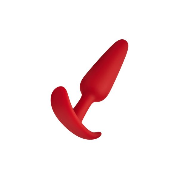 Forto F-31 Silicone Anal Plug Small Red - Image 4