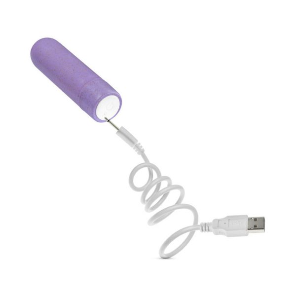 Gaia Eco Rechargeable Bullet Vibrator Lilac - Image 5