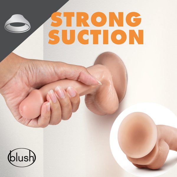 Dr. Skin Dr. Spin 6 in. Gyrating Realistic Dildo with Balls Beige - Image 9