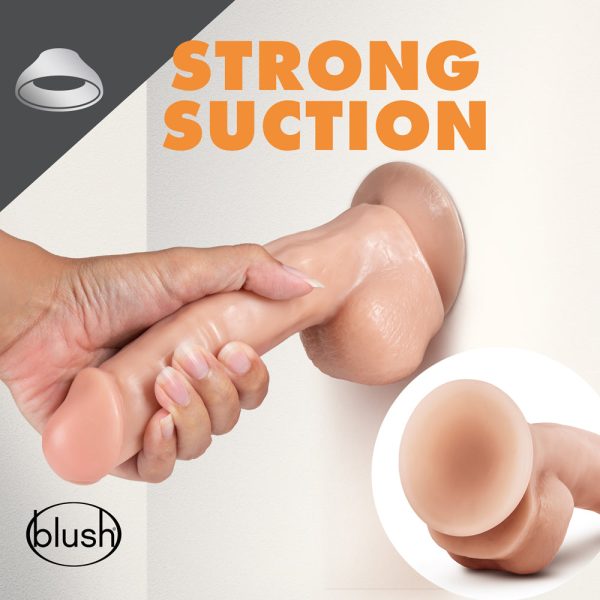 Dr. Skin Dr. Spin 8.5 in. Gyrating Realistic Dildo with Balls Beige - Image 9