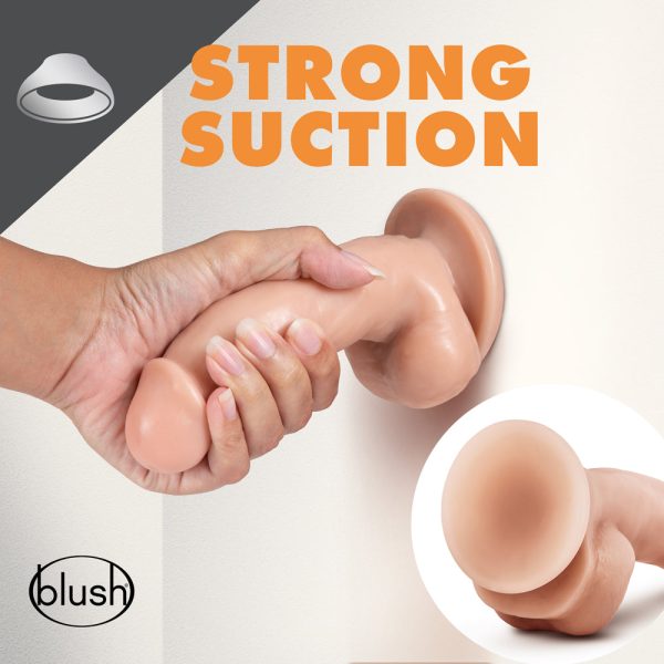 Dr. Skin Dr. Spin 7 in. Gyrating Realistic Dildo with Balls Beige - Image 9