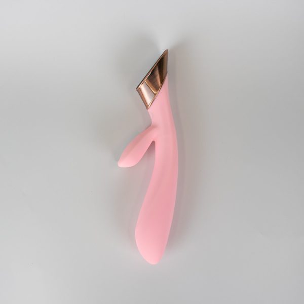 Metis Touch Panel Rabbit Vibrator Pink - Image 2