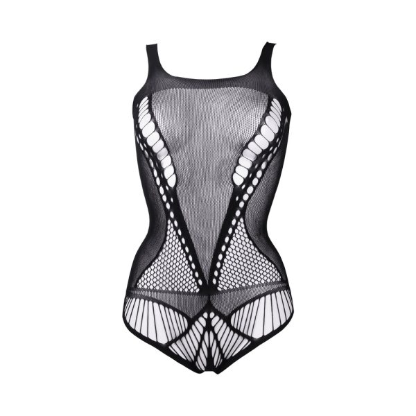 Le Desir Contrast Net Teddy Black O/S - Image 5