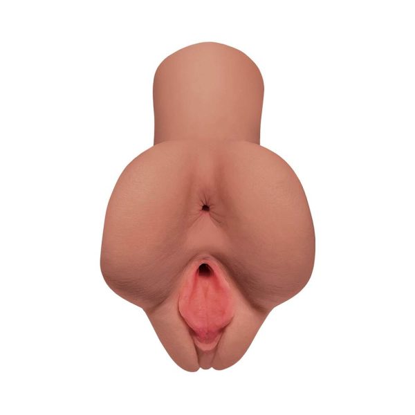 PDX Plus Pick Your Pleasure Dual Entry Stroker Tan - Image 2