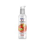 Swiss Navy 4 in 1 Playful Flavors Straw-Kiwi Pleasures 4 oz.