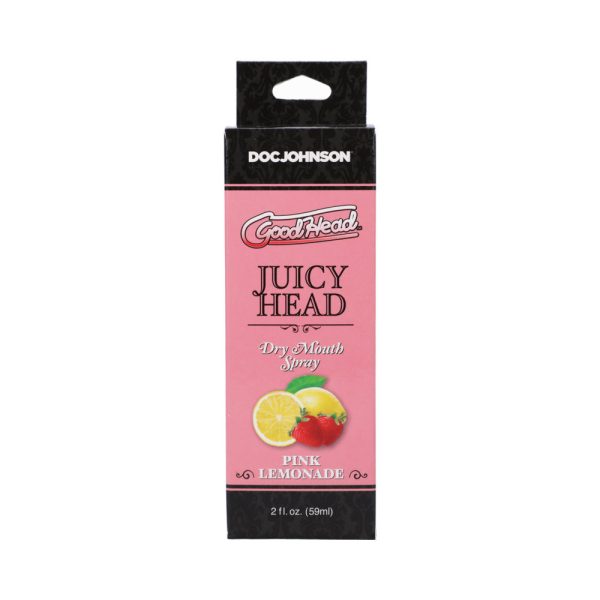 GoodHead Juicy Head Dry Mouth Spray Pink Lemonade 2 fl. oz. - Image 4