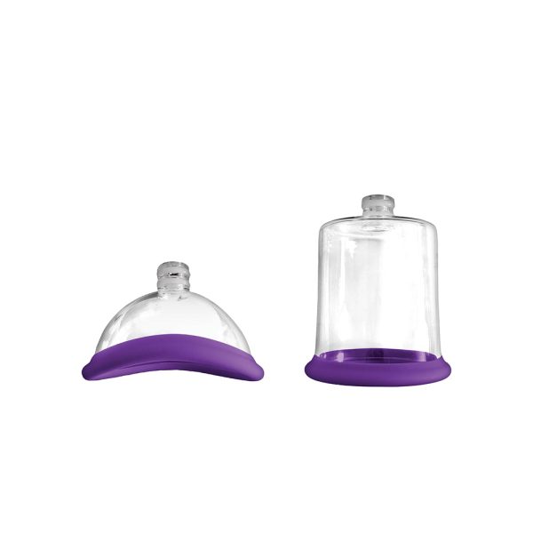 INYA Pump N Vibe Rechargeable Dual-Ended Vibrator & Pump Set Purple - Image 4
