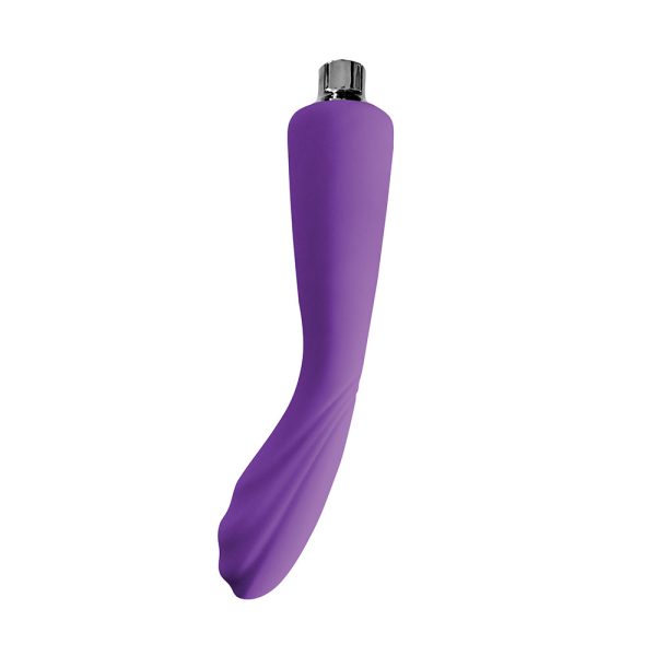 INYA Pump N Vibe Rechargeable Dual-Ended Vibrator & Pump Set Purple - Image 5